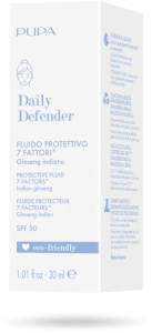 Pupa Daily Defender Protective Fluid 7 Factors SPF50 (30mL) 001 Transparent