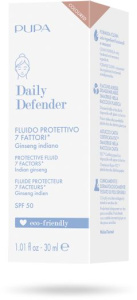 Pupa Daily Defender Protective Fluid 7 Factors SPF50 (30mL) 002 Coloured