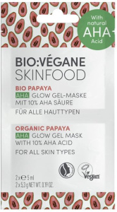 BioVegane Organic Papaya AHA Glow Gel Mask (2x5mL)