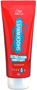 Wella Shockwaves Power Hold Styling Gel (200mL)