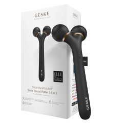 GESKE SmartAppGuided™ Sonic Facial Roller 4in1 Gray