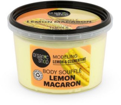 Organic Shop Lemon Macaron Body Souffle Modeling Lemon & Clementine (250mL)