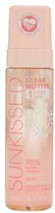 Sunkissed Clear Mousse 1 Hour Tan (200mL)