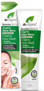 Dr. Organic Aloe Vera Creamy Face Wash (150mL)