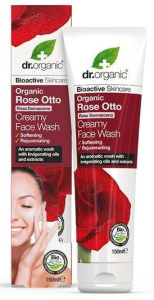 Dr. Organic Rose Rose Otto Creamy Face Wash (150mL)