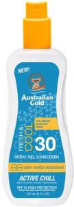 Australian Gold SPF 30 Spray Gel Active Chill (247mL)