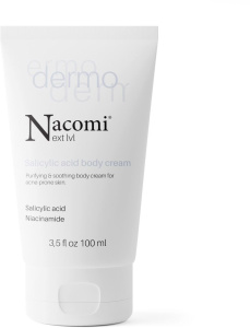 Nacomi Next Level Purifying & Soothing Body Cream With Salicylic Acid Niacinamide (100mL)