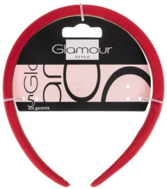 Glamour Headbands Textile Red