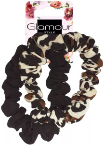 Glamour Hair Scrunchie (2pcs)