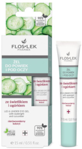 Floslek Eye Cream-Gel Common Eye Herb & Cucumber (15mL)