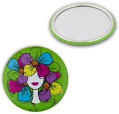 Donegal Round Compact Mirror Noa