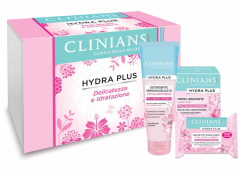 Clinians Hydra Plus Face Gift Set for Sensitive Skin (3 Pcs+ Silicon Brush for Gift)