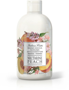 Rudy Italian Fruits Bath & Shower Gel (500mL) Nectarine Peach