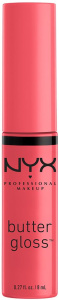NYX Professional Makeup Butter Gloss Lip Gloss (8mL) Sorbet