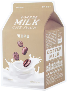 A'pieu One-Pack Face Mask (21g) Coffee Milk