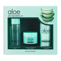 Holika Aloe Soothing Essence Skin Care Special Kit (120mL)