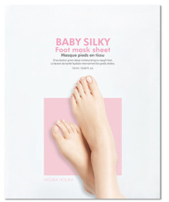 Holika Pehmentävä Jalkanaamio Baby Silky Foot Mask Sheet (18mL)
