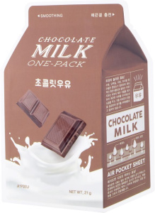 A'pieu One-Pack Face Mask (21g) Chocolate Milk