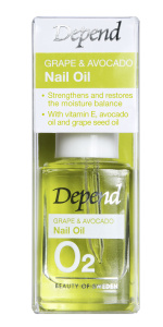 Depend O2 Grape & Avocado Nail Oil (11mL)