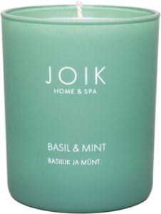 Joik Home & Spa Vegetable Wax Candle Basil & Mint (150g)