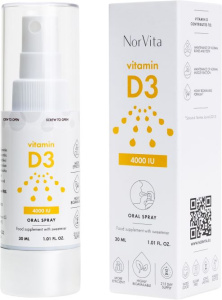 Norvita Vitamin D3 4000 IU Oral Spray (30mL)