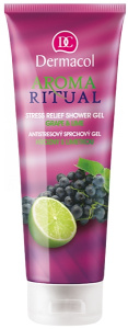 Dermacol Aroma Ritual Shower Gel (250mL) Grape & Lime