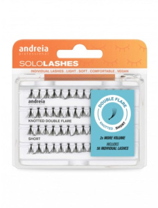 Andreia Makeup Sololashes Knotted Double Flare S