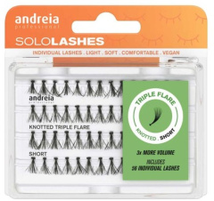 Andreia Makeup Sololashes Knotted Triple Flare S