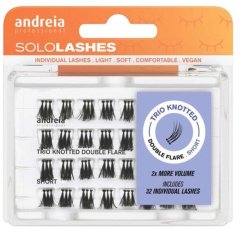 Andreia Makeup Sololashes Knotted Double Flare S