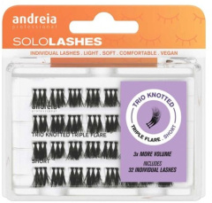 Andreia Makeup Sololashes Knotted Triple Flare S