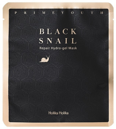 Holika Hydrogeelinen Kasvonaamio Mustan Etanan Limalla Prime Youth Black Snail Repair Hydro Gel Mask (25mL)