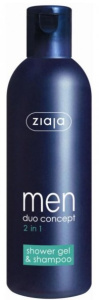 Ziaja Men Duo Concept 2in1 Shower Gel & Shampoo (300mL)