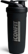 ICONFIT Shaker Metal Reforce (900mL) Black