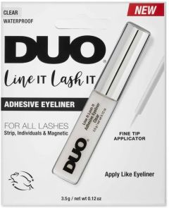 Ardell Duo Line It Lash It Adhesive Eyeliner for Strip Individuals Magnetic Lashes Clear (3,5g)
