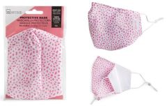 IDC Institute Protective Mask With Cotton Nose Clip Pink Dots
