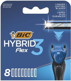 BIC Flex 3 Hybrid Blades (8pcs)