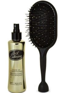 Just for Extensions Leave-in Conditioner and Extension Brush