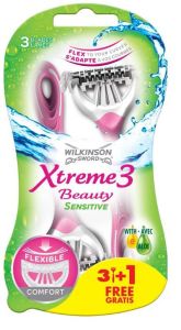Wilkinson Sword Xtreme3 Beauty Sensitive Razors (4pcs)