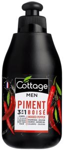 Cottage 2in1 Shampoo & Shower Gel for Men Woody Pepper (250mL)