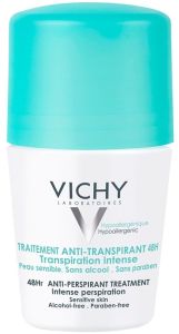 Vichy 48h Roll-on Deodorant (50mL) Sensitive Skin