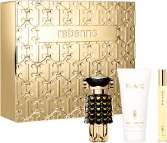 Paco Rabanne Fame Parfum EDP (50mL) + Body Lotion (75mL) + EDP (10mL)