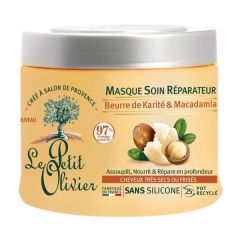 Le Petit Olivier Hair Mask For Very Dry Or Frizzy Hair Shea Butter & Macadamia (330mL)