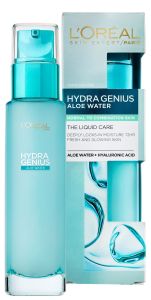 L'Oreal Paris Hydra Genius Aloe Water Moisturizer for Normal to Combination Skin (70mL)