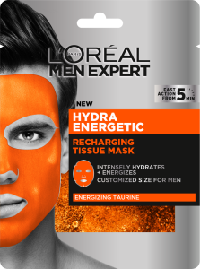 L'Oreal Paris Men Expert Hydra Energetic Tissue Mask (30g)