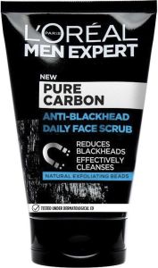 L'Oreal Paris Men Expert Pure Charcoal Face Scrub With Black Charcoal (100mL)