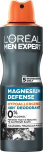 L'Oreal Paris Men Expert Magnesium Defense Spray Deodorant (150mL)