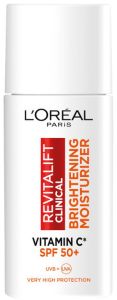 L'Oreal Paris Revitalift Clinical Brightening Daily Moisturizer With Vitamin C & SPF50+ (50mL)