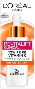 L'Oreal Paris Revitalift Clinical 12% Vitamin-C Serum (30mL)