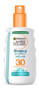 Garnier Ambre Solaire Invisible Protect Spray SPF 30 with Aloe Vera Extract (200mL)