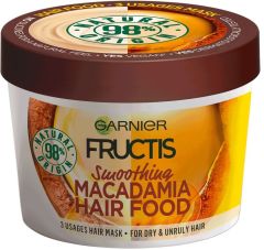 Garnier Fructis Hair Food Macadamia Smoothing 3-in-1 Mask (390mL)